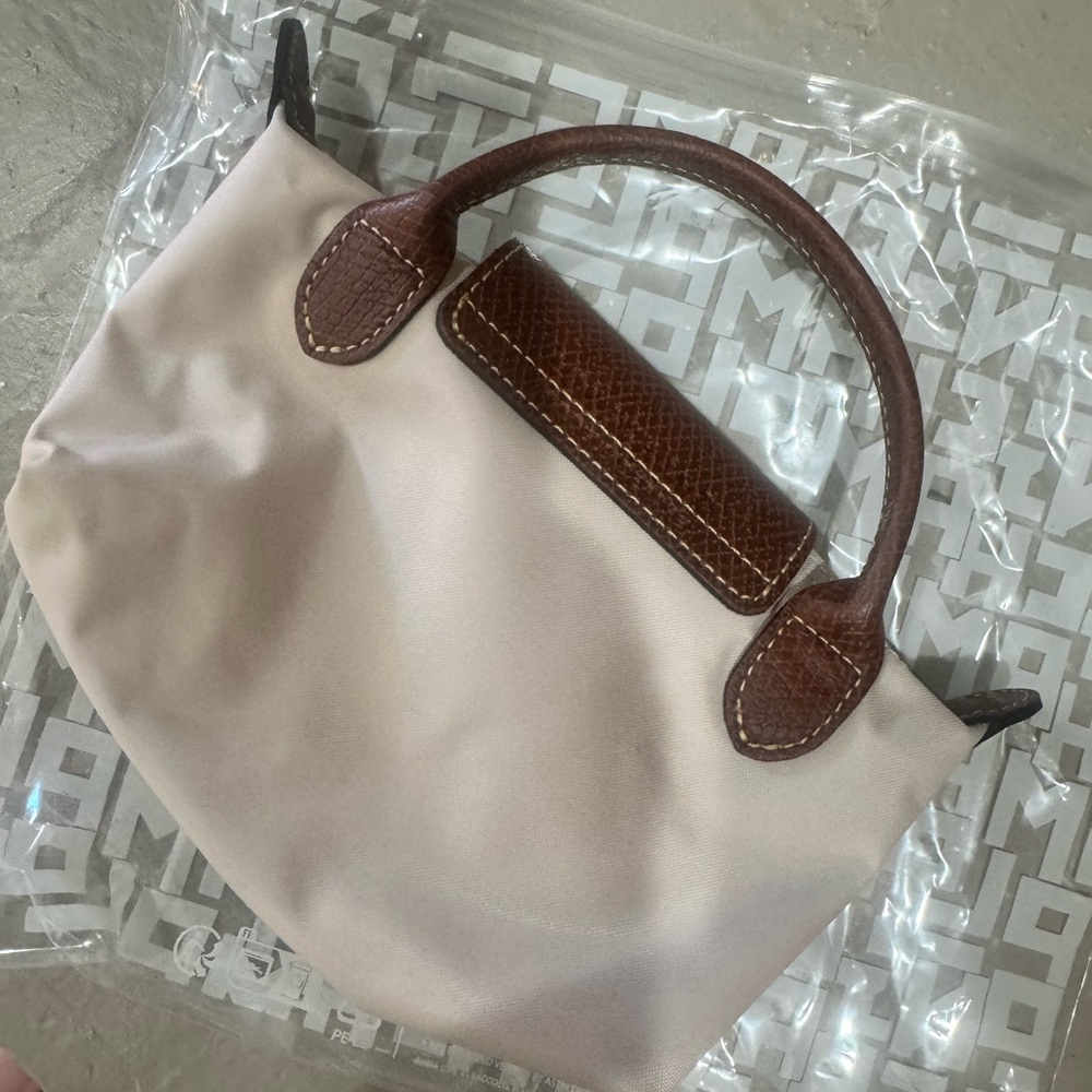 Longchamp Le Piliage Original Pouch with handle - Picture 2 of 3